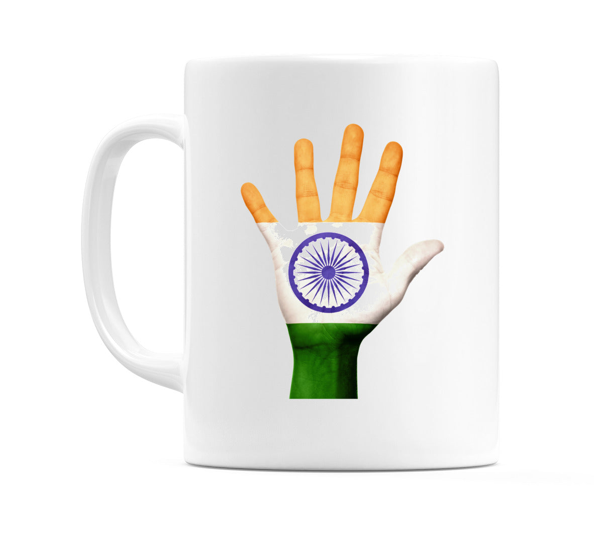 India Hand Flag Mug