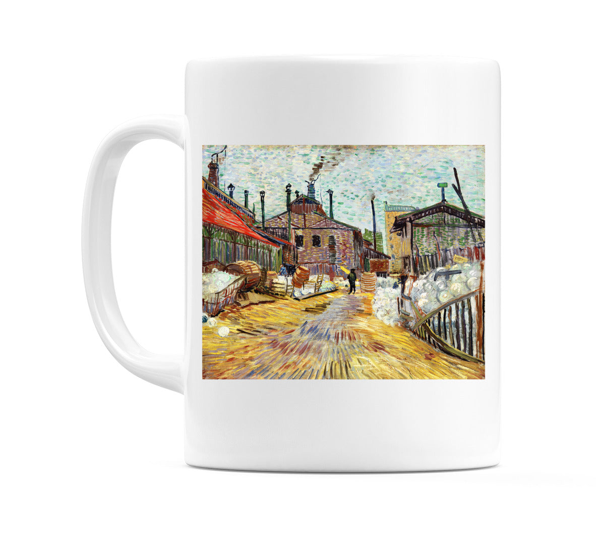 Vincent van Gogh's The Factory (1887) Mug
