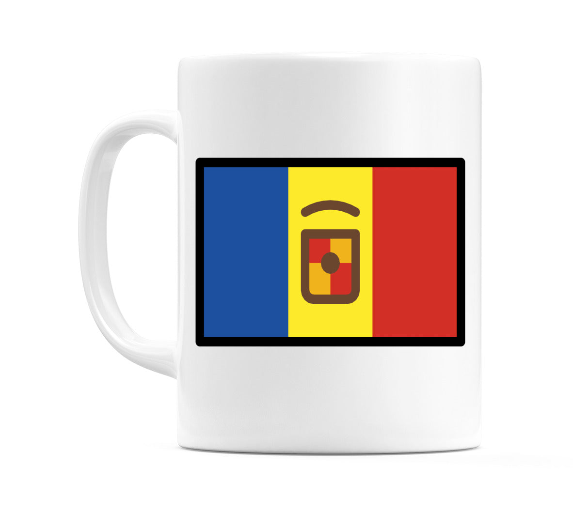 Andorra Flag Emoji Mug