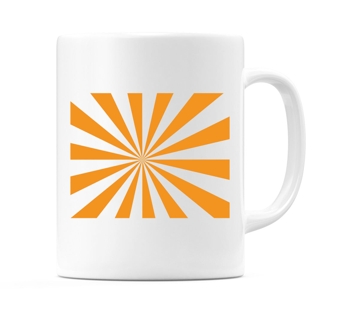 Abstract Sunburst  Mug