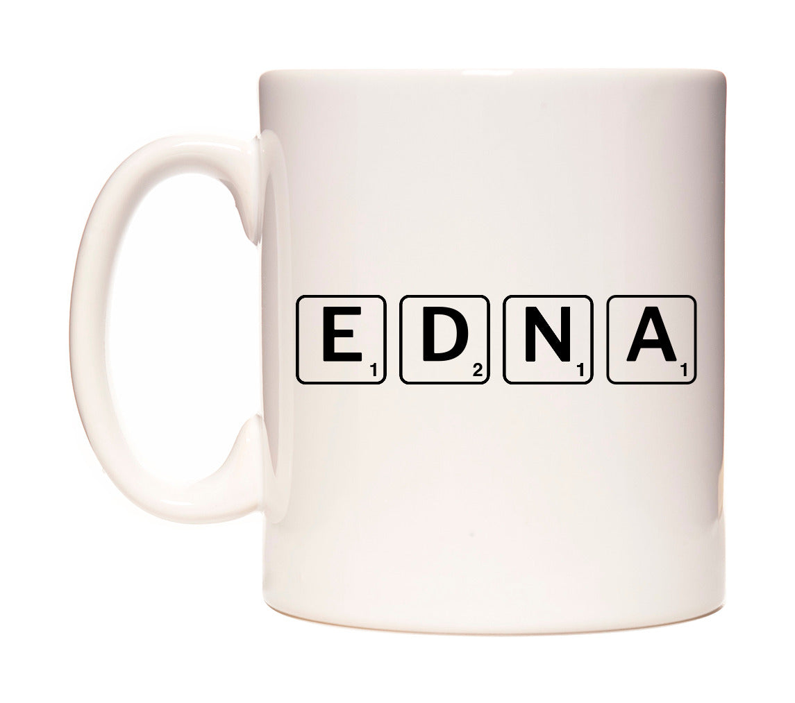 Edna - Scrabble Themed Mug