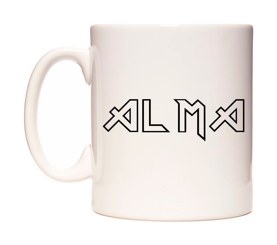 Alma - Iron Maiden Themed Mug