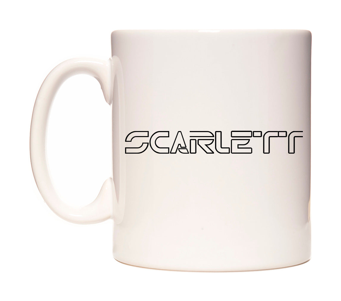 Scarlett - Tron Themed Mug