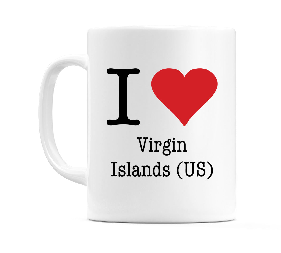 I Love Virgin Islands (US) Mug