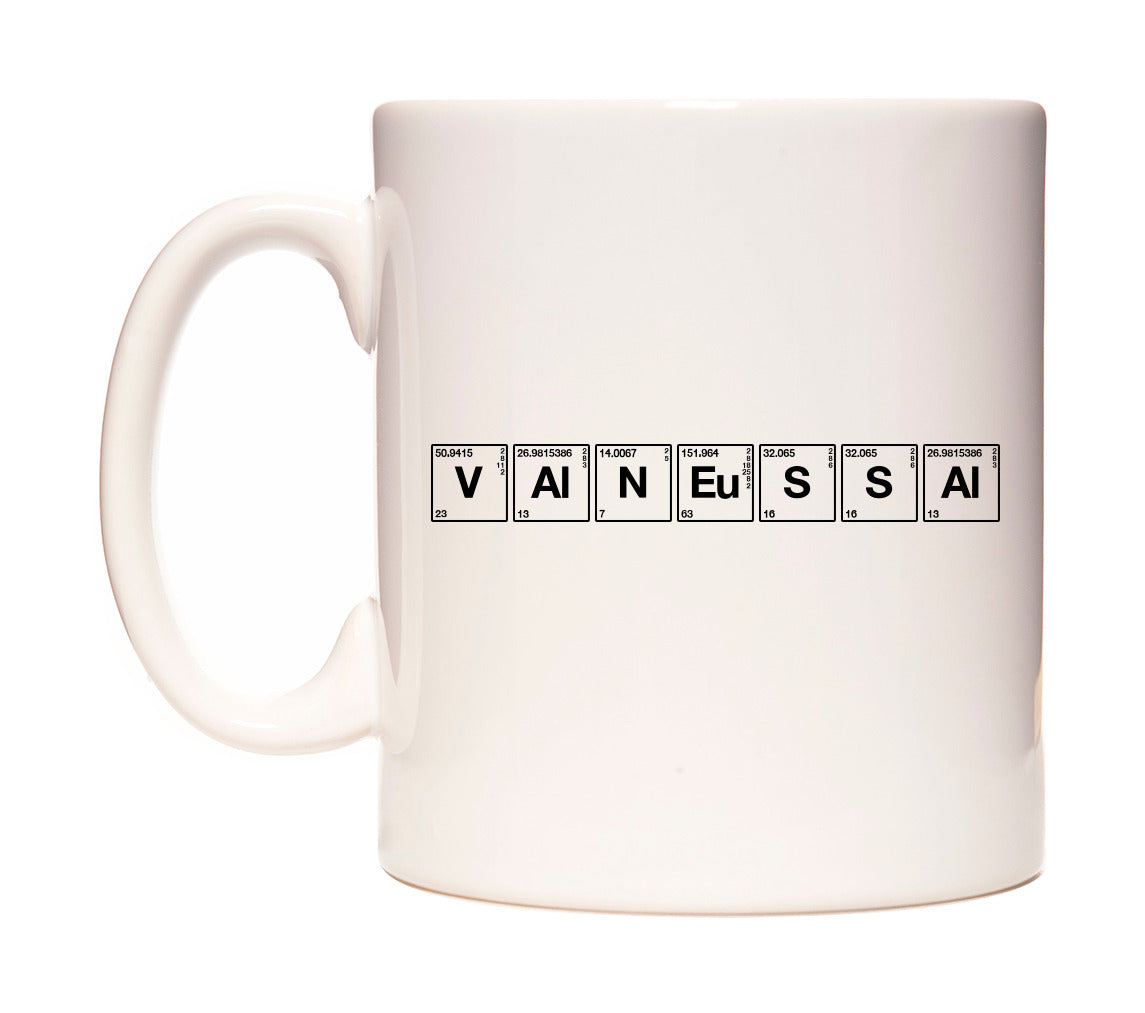 Vanessa - Chemistry Themed Mug