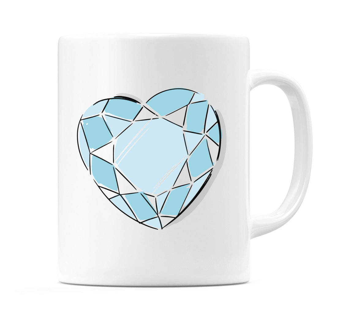 Heart Diamond Mug