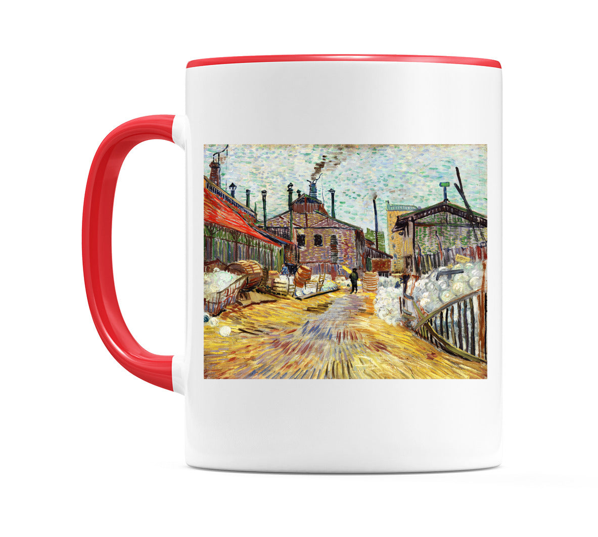 Vincent van Gogh's The Factory (1887) Mug