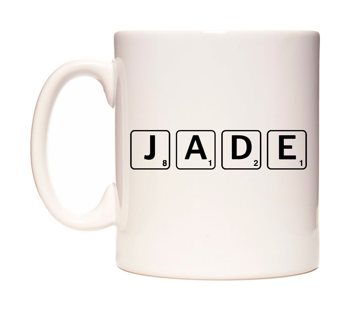 Jade - Scrabble Themed Mug