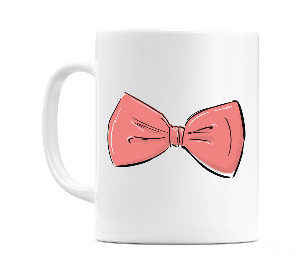 Pink Bow Tie Mug