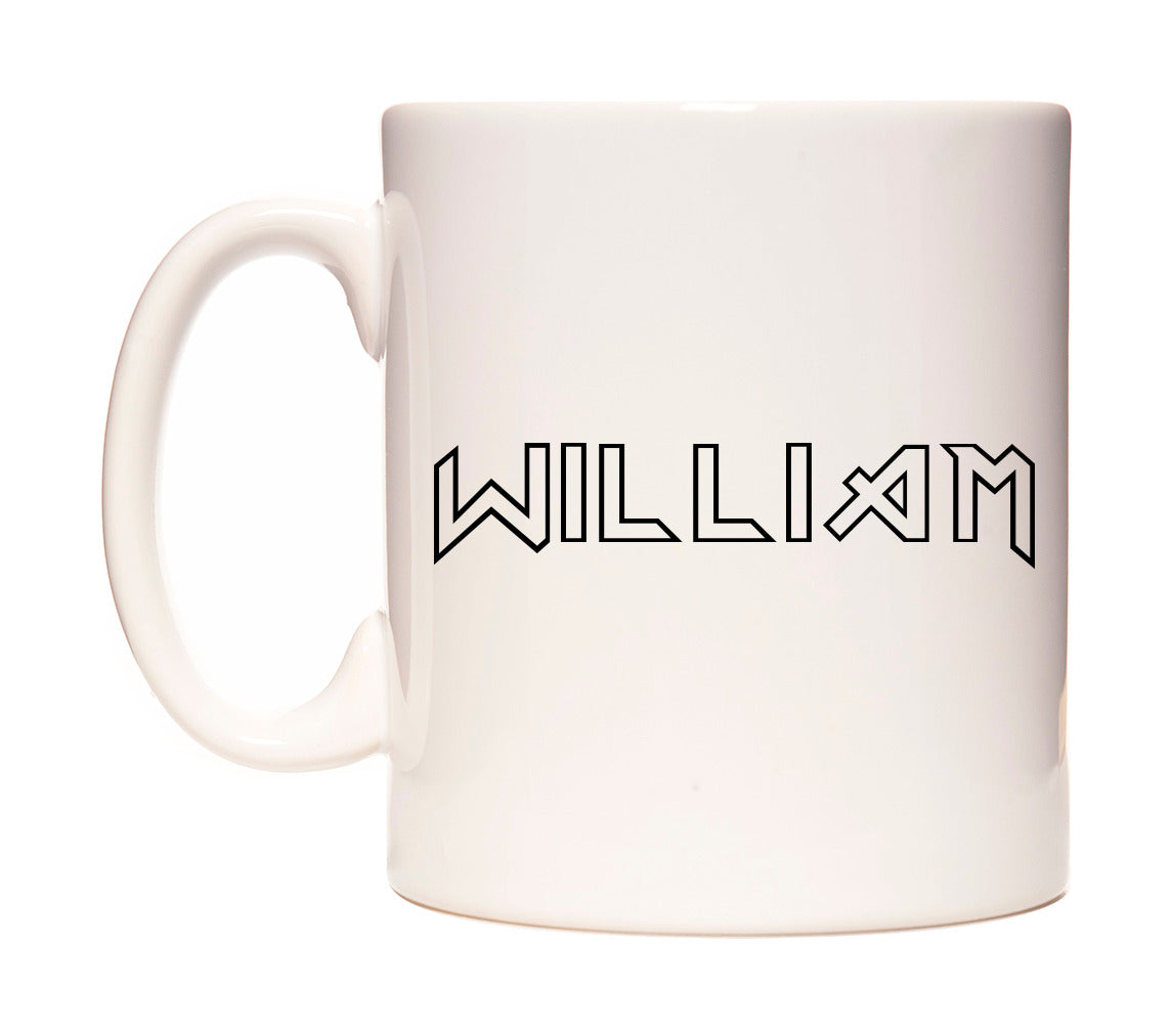 William - Iron Maiden Themed Mug