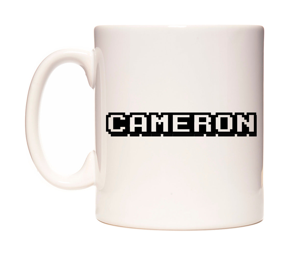 Cameron - Arcade Themed Mug