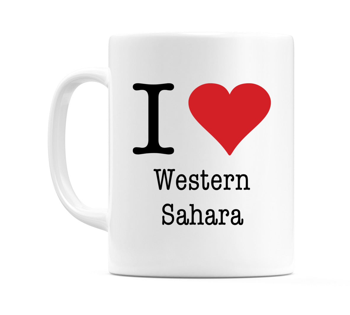 I Love Western Sahara Mug