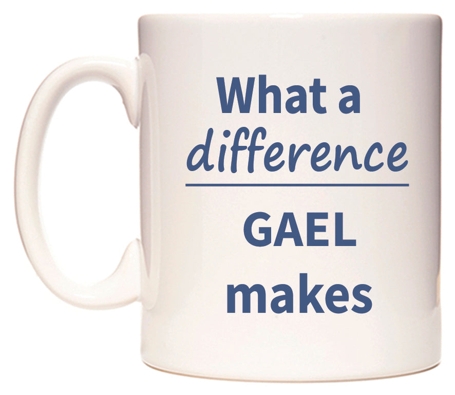 What a difference GAEL makes Mug