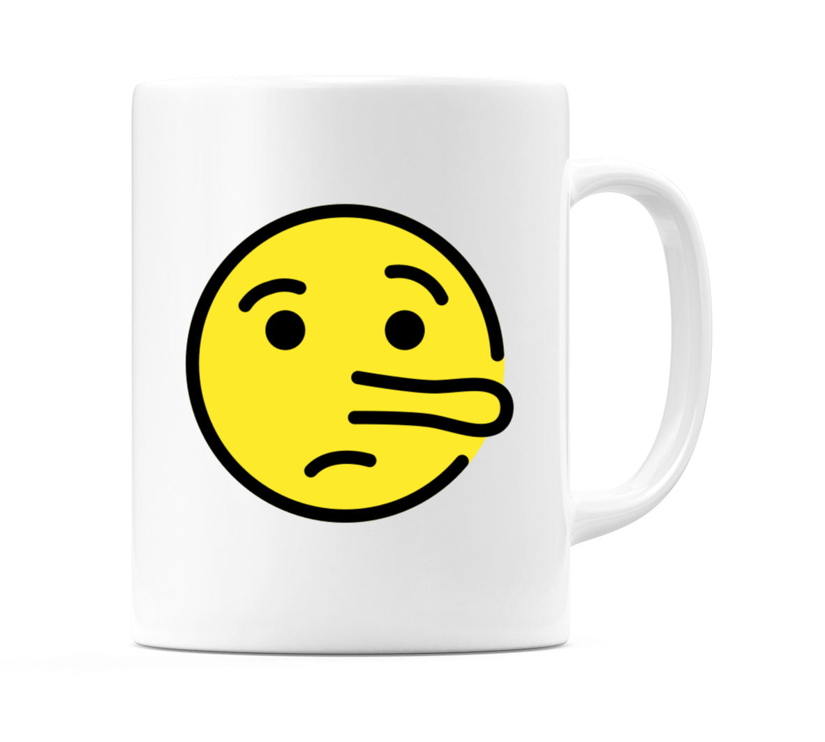 Lying Face Emoji Mug