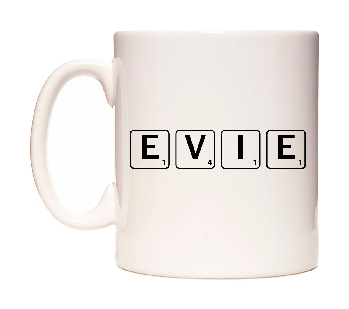 Evie - Scrabble Themed Mug