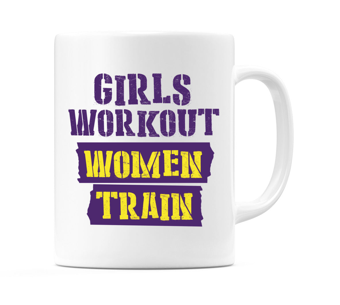Girls Workout Women Train Mug