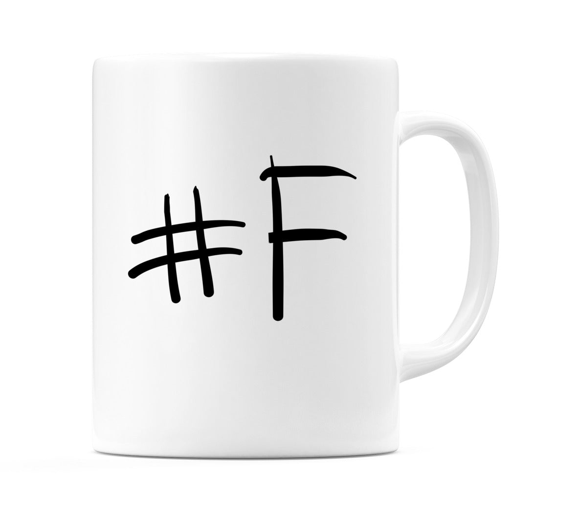 #F Mug
