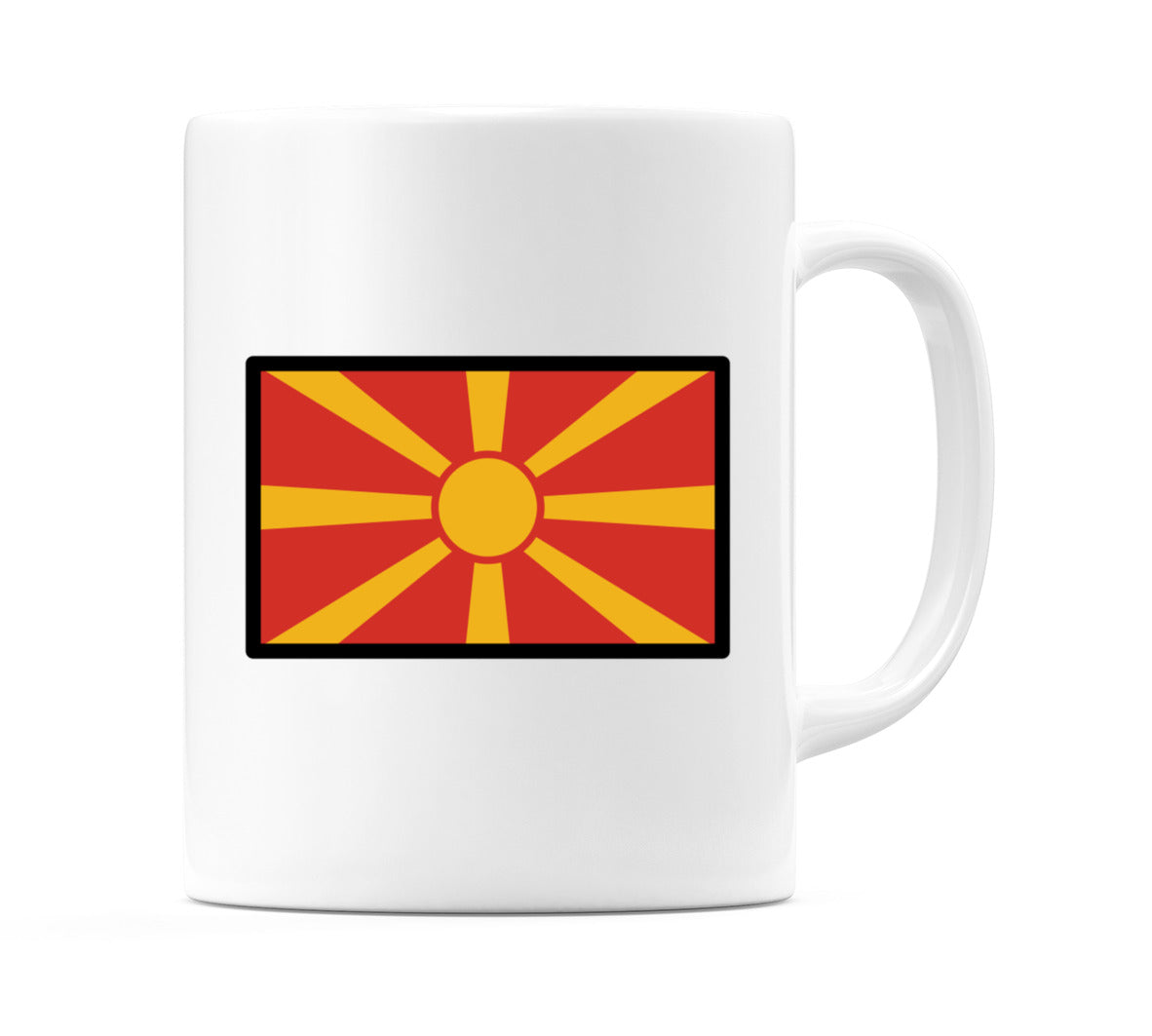 North Macedonia Flag Emoji Mug