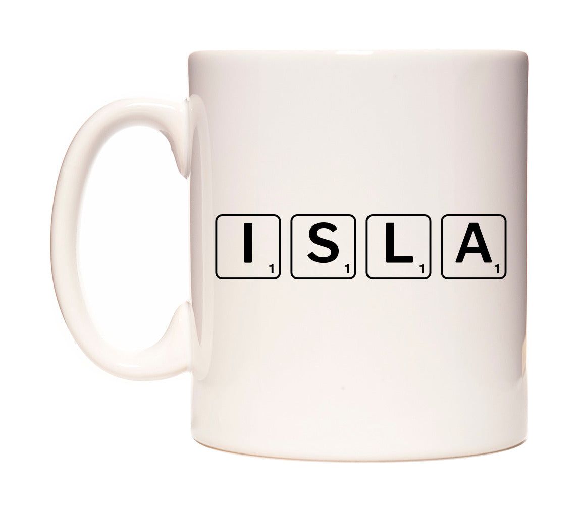Isla - Scrabble Themed Mug
