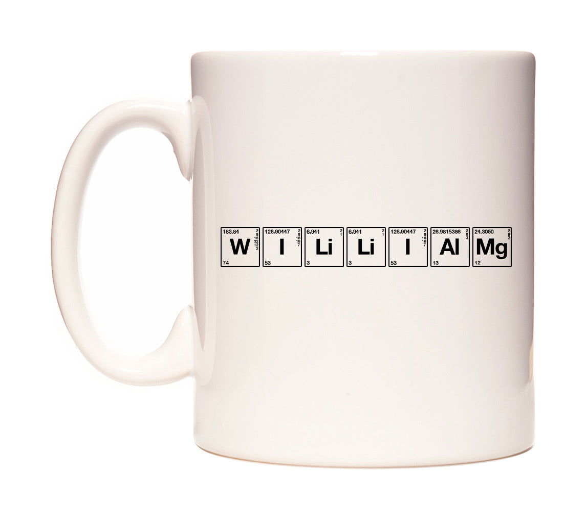 William - Chemistry Themed Mug
