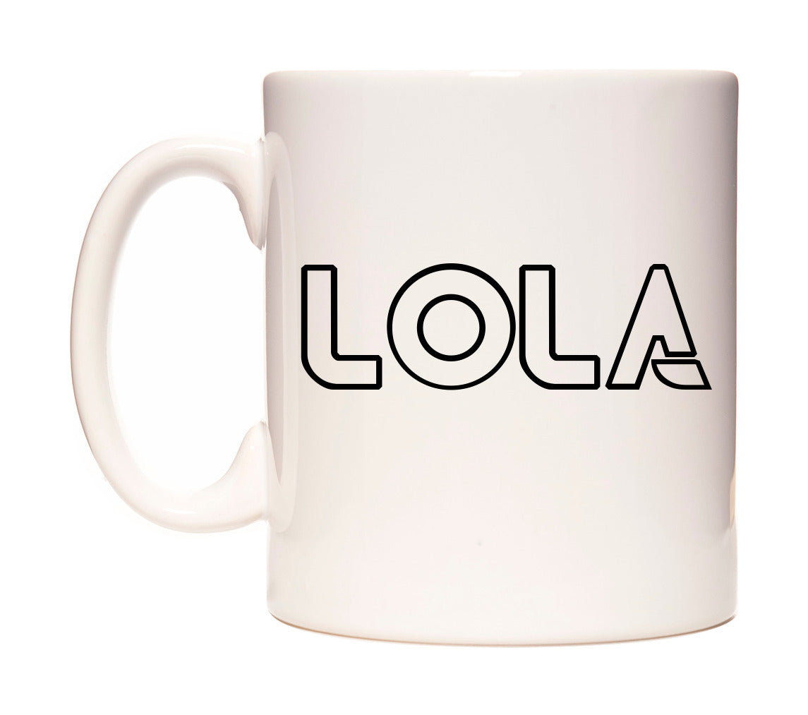 Lola - Tron Themed Mug