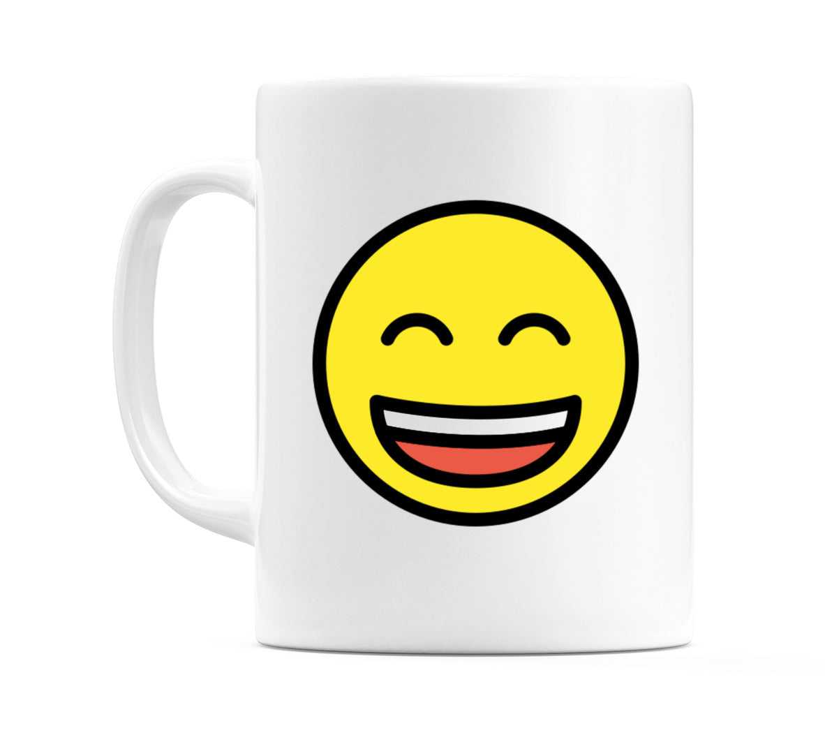 Grinning Face With Smiling Eyes Emoji Mug