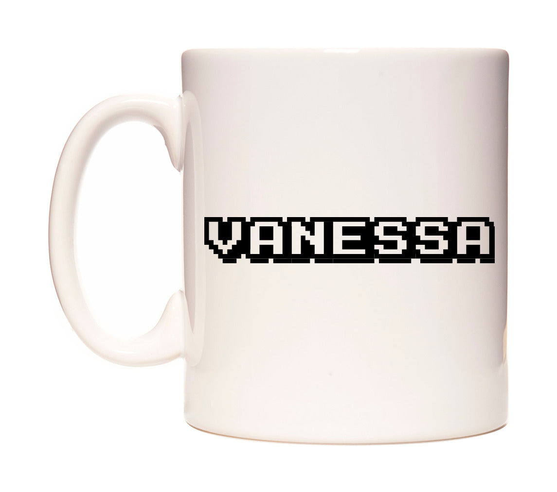 Vanessa - Arcade Themed Mug