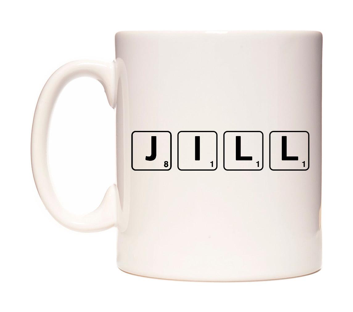 Jill - Scrabble Themed Mug