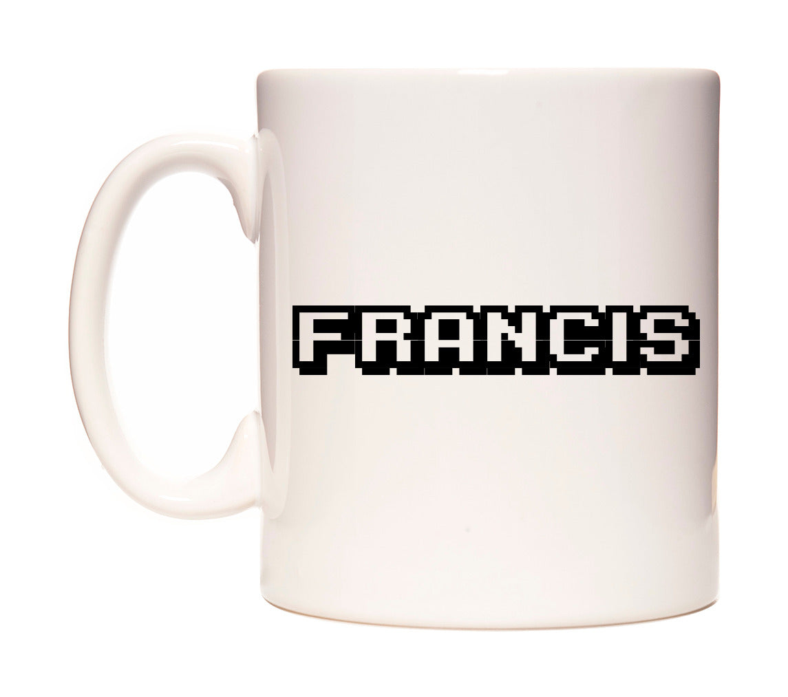 Francis - Arcade Themed Mug