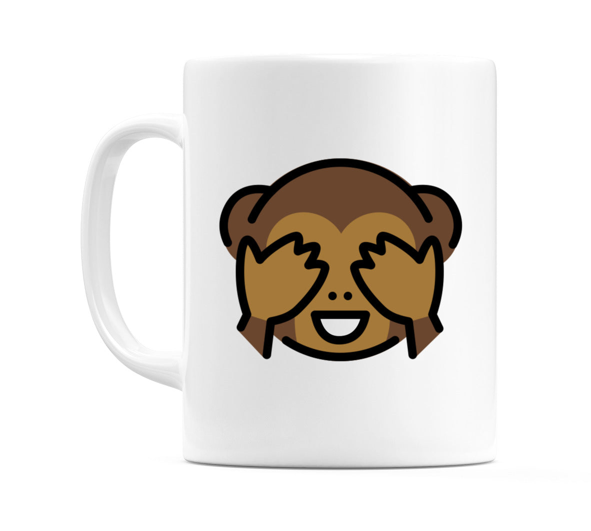 See-No-Evil Monkey Emoji Mug