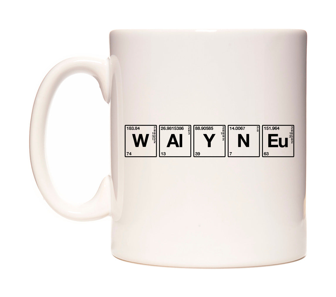 Wayne - Chemistry Themed Mug
