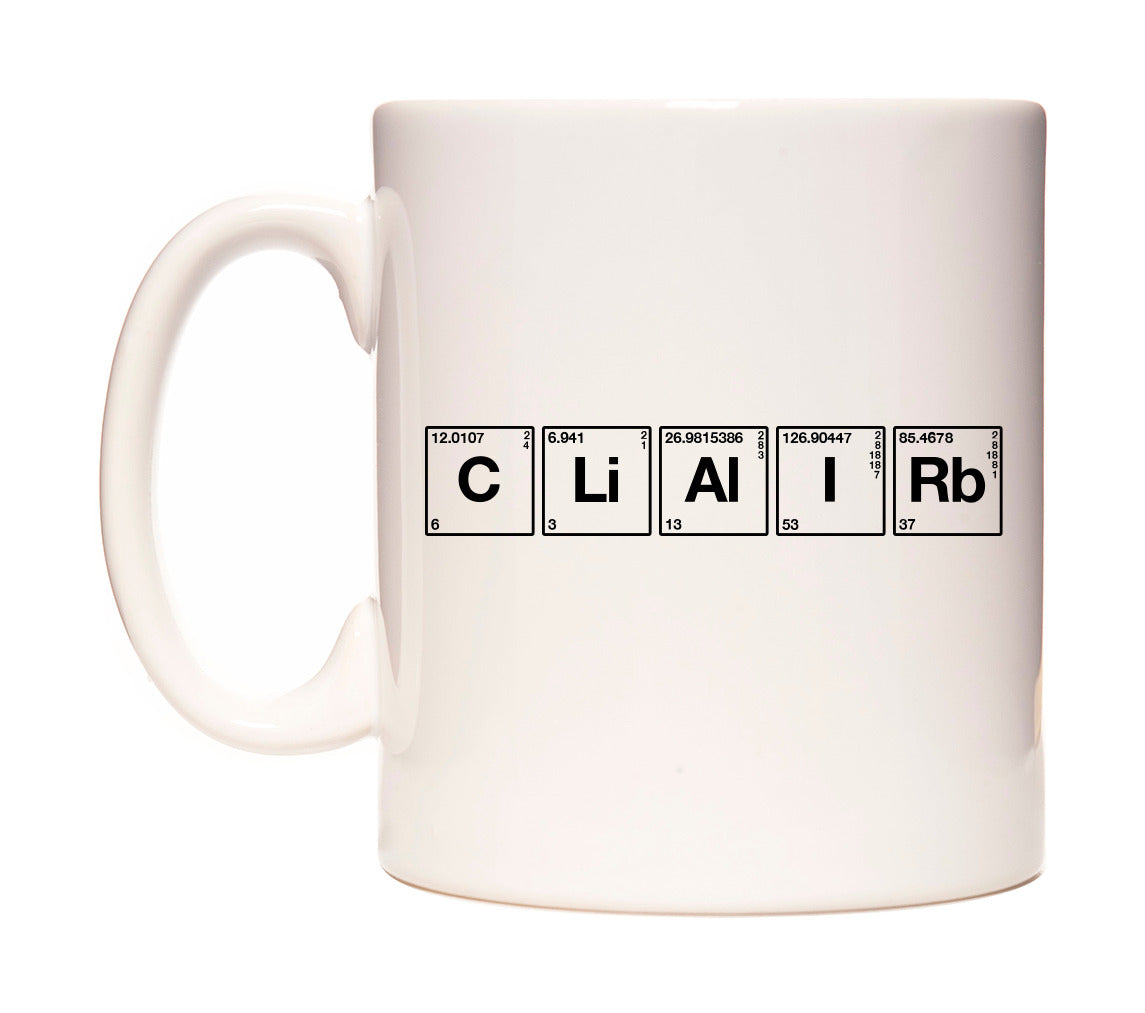 Clair - Chemistry Themed Mug