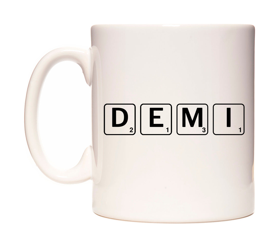 Demi - Scrabble Themed Mug