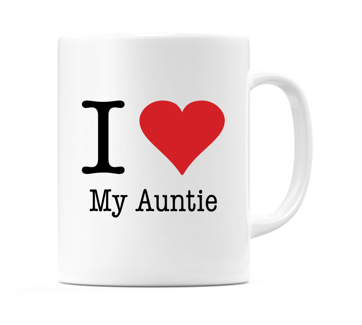 I Love My Auntie Mug