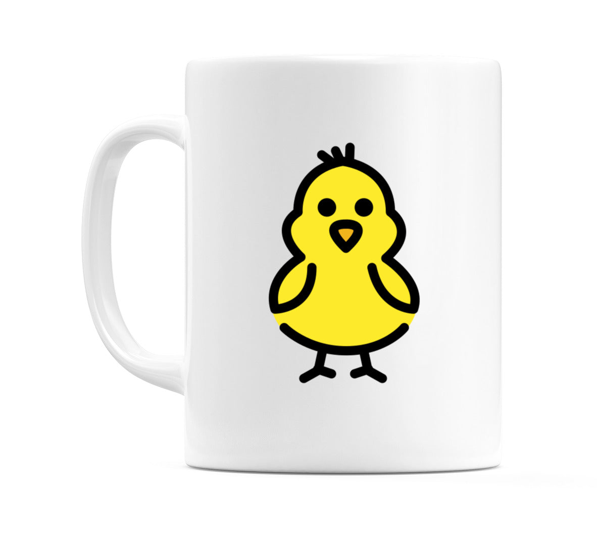 Front-Facing Baby Chick Emoji Mug
