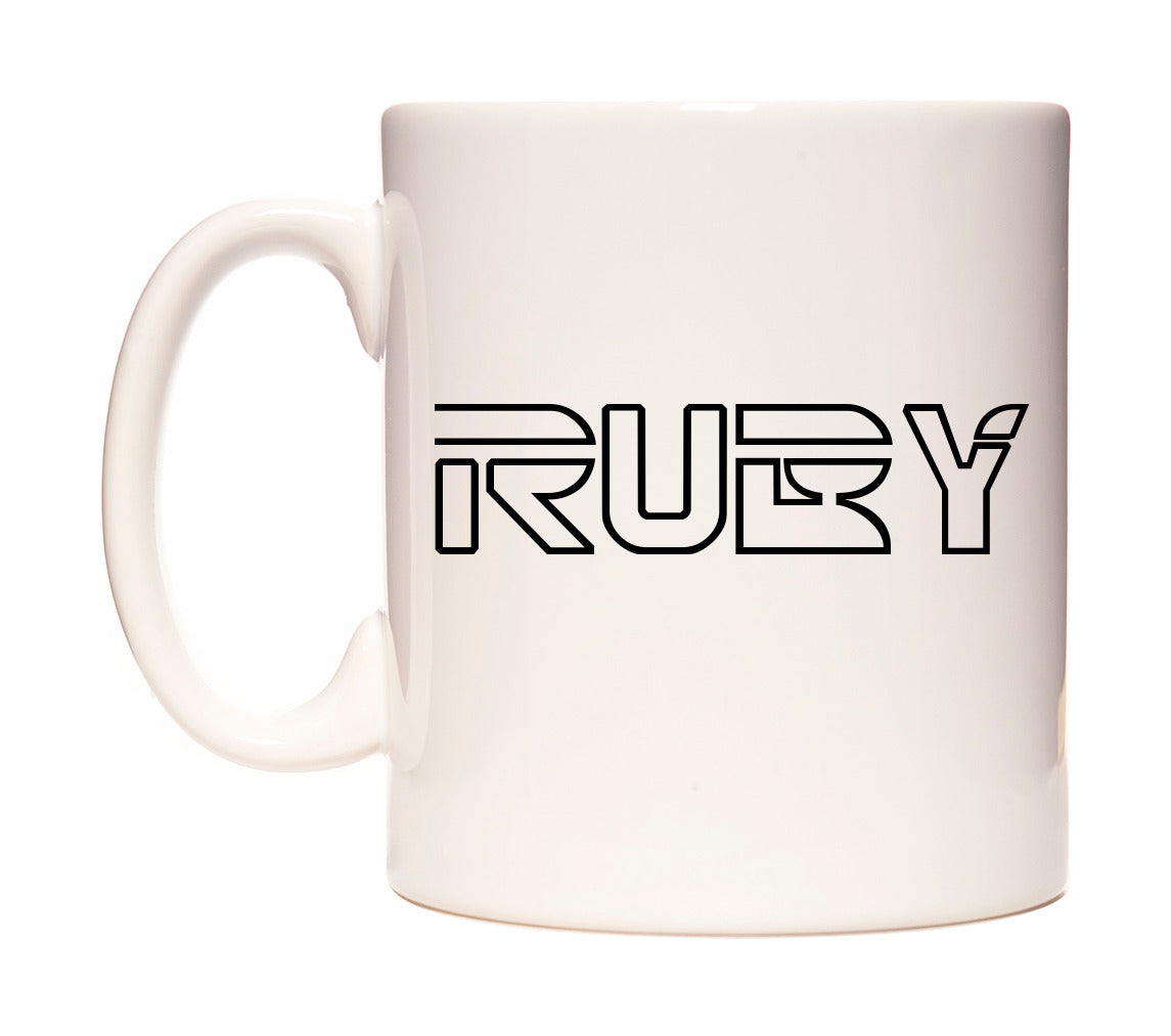 Ruby - Tron Themed Mug