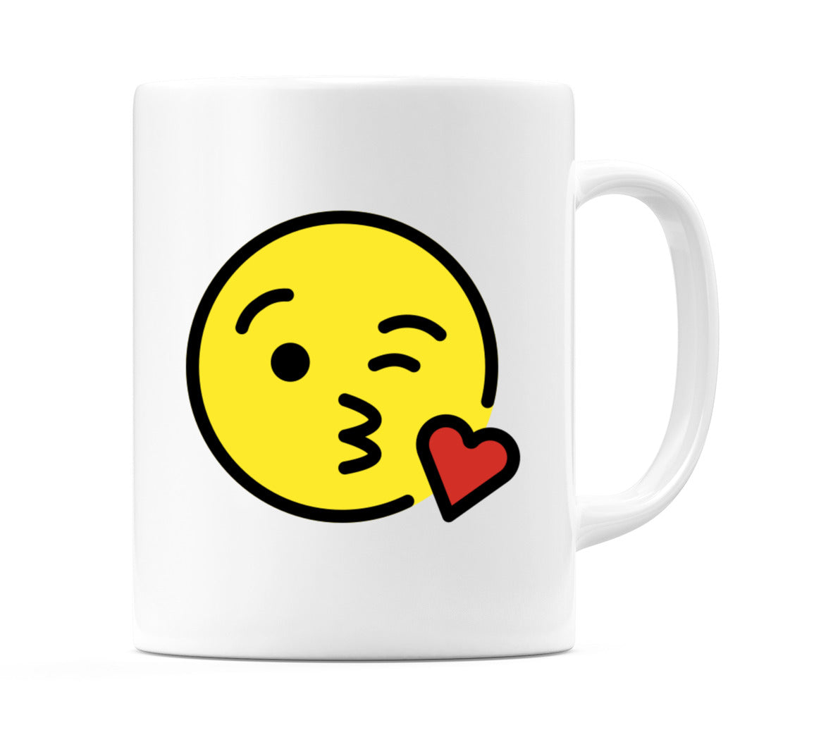 Face Blowing A Kiss Emoji Mug