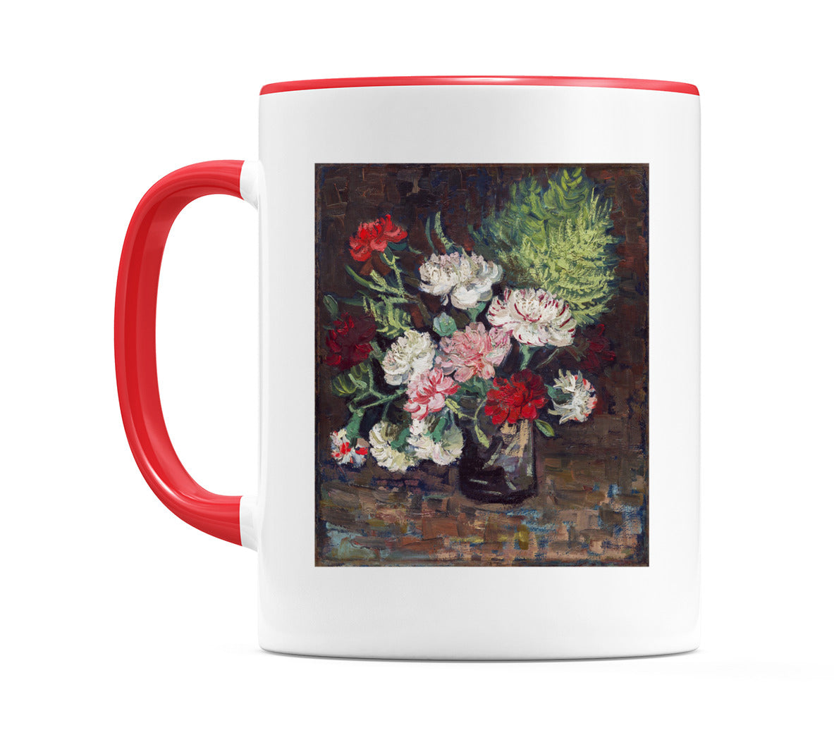 Vase with Carnations (1886) Mug