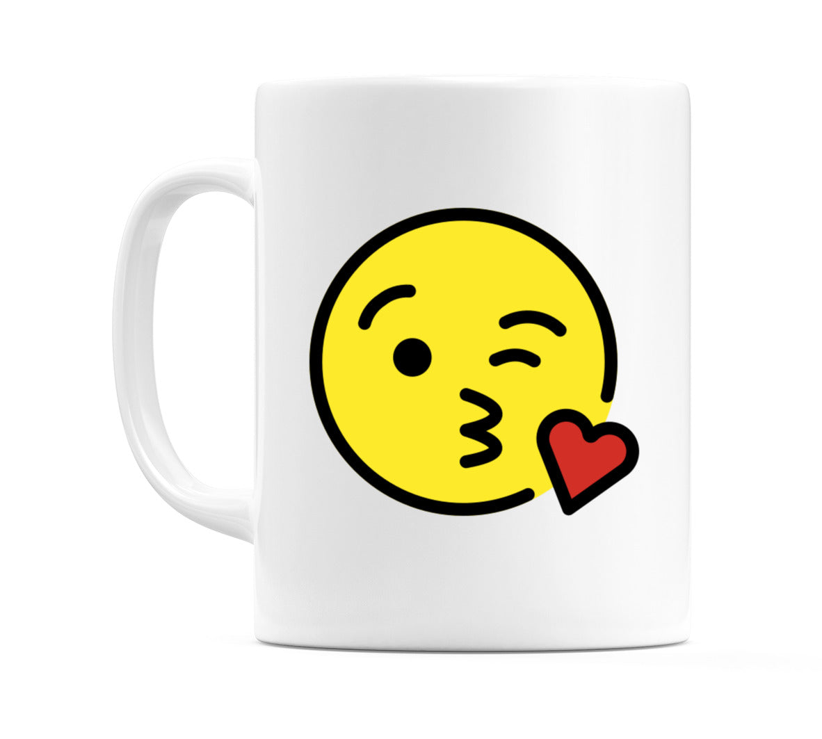 Face Blowing A Kiss Emoji Mug