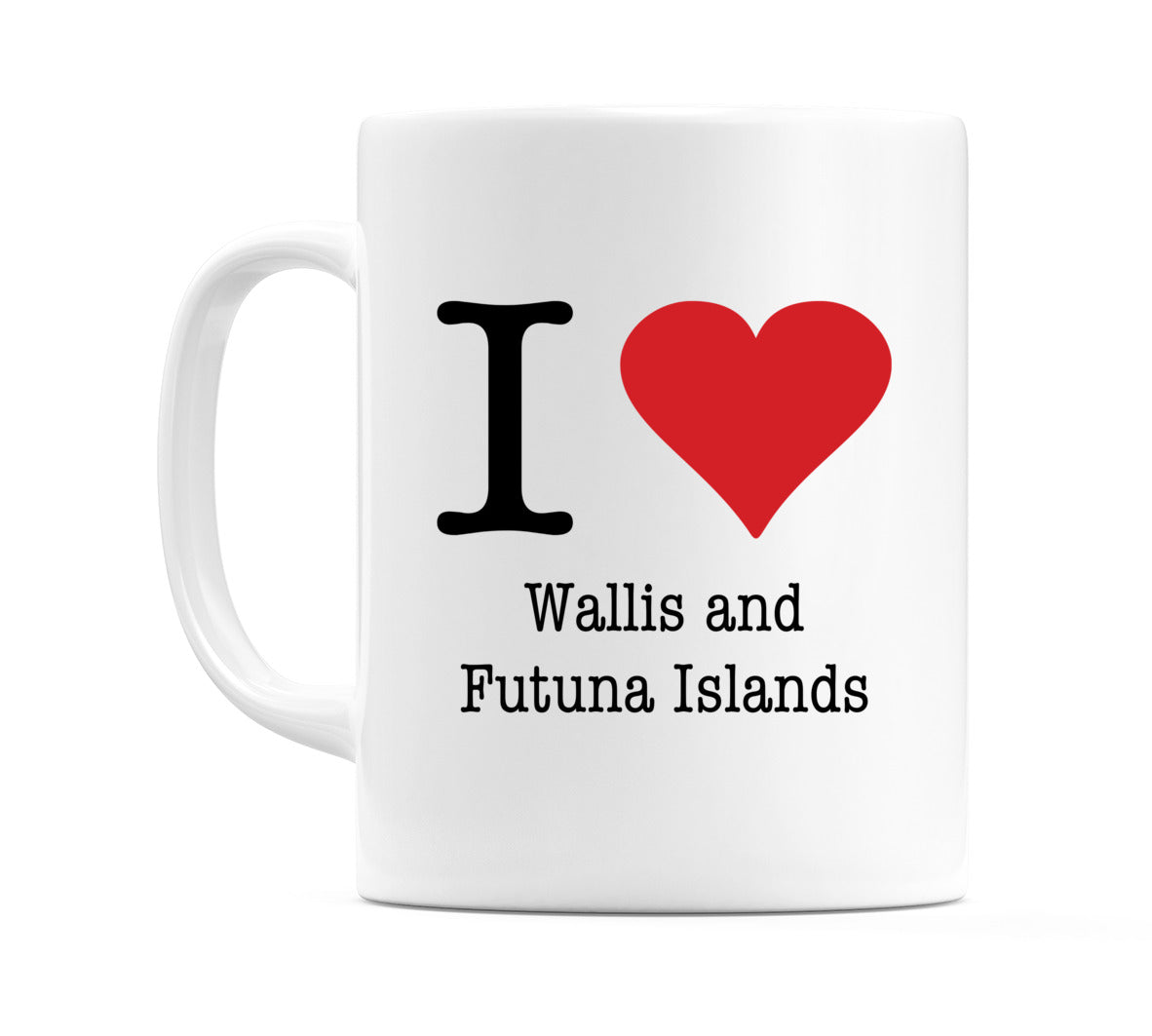 I Love Wallis and Futuna Islands Mug