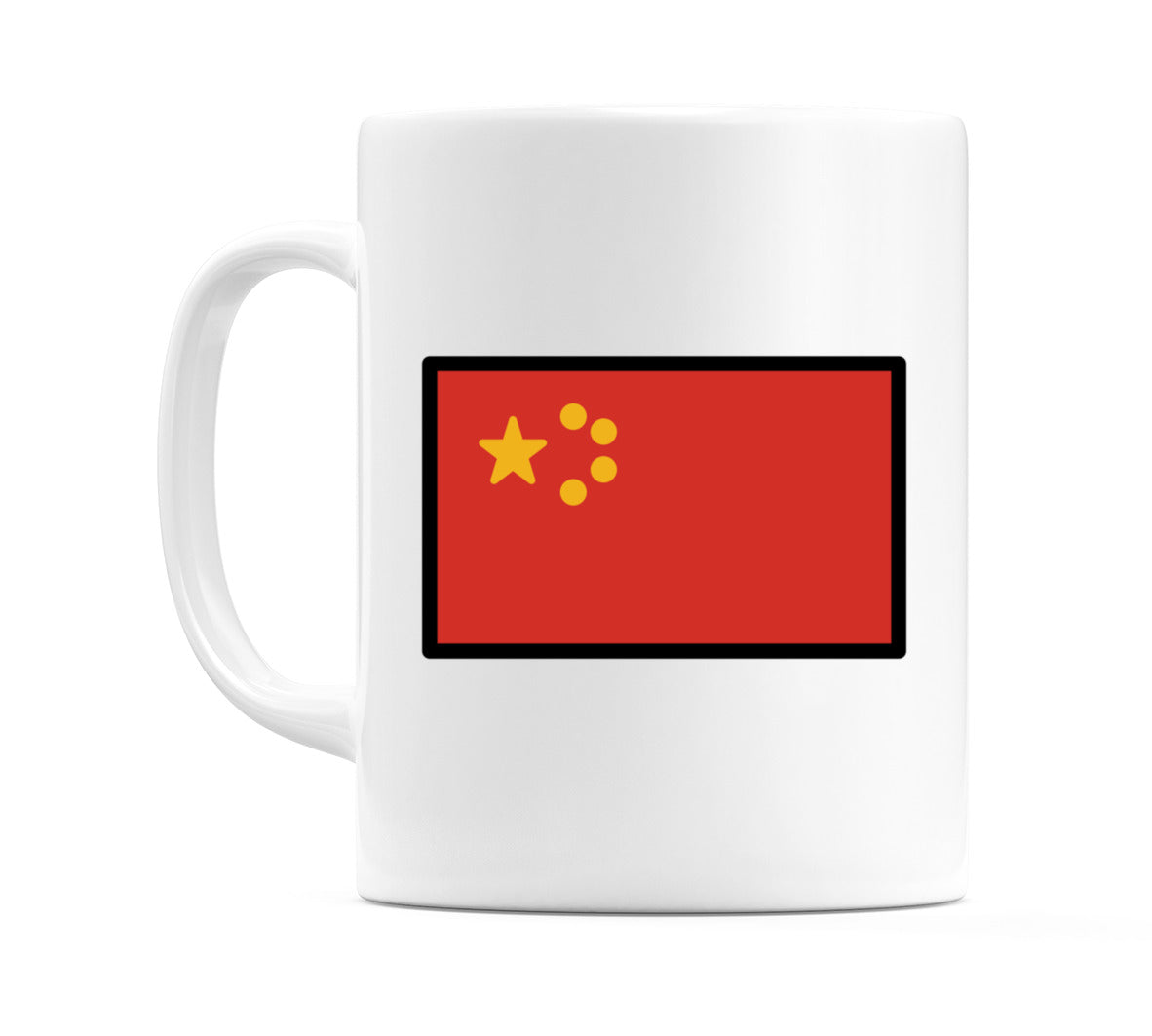 China Flag Emoji Mug