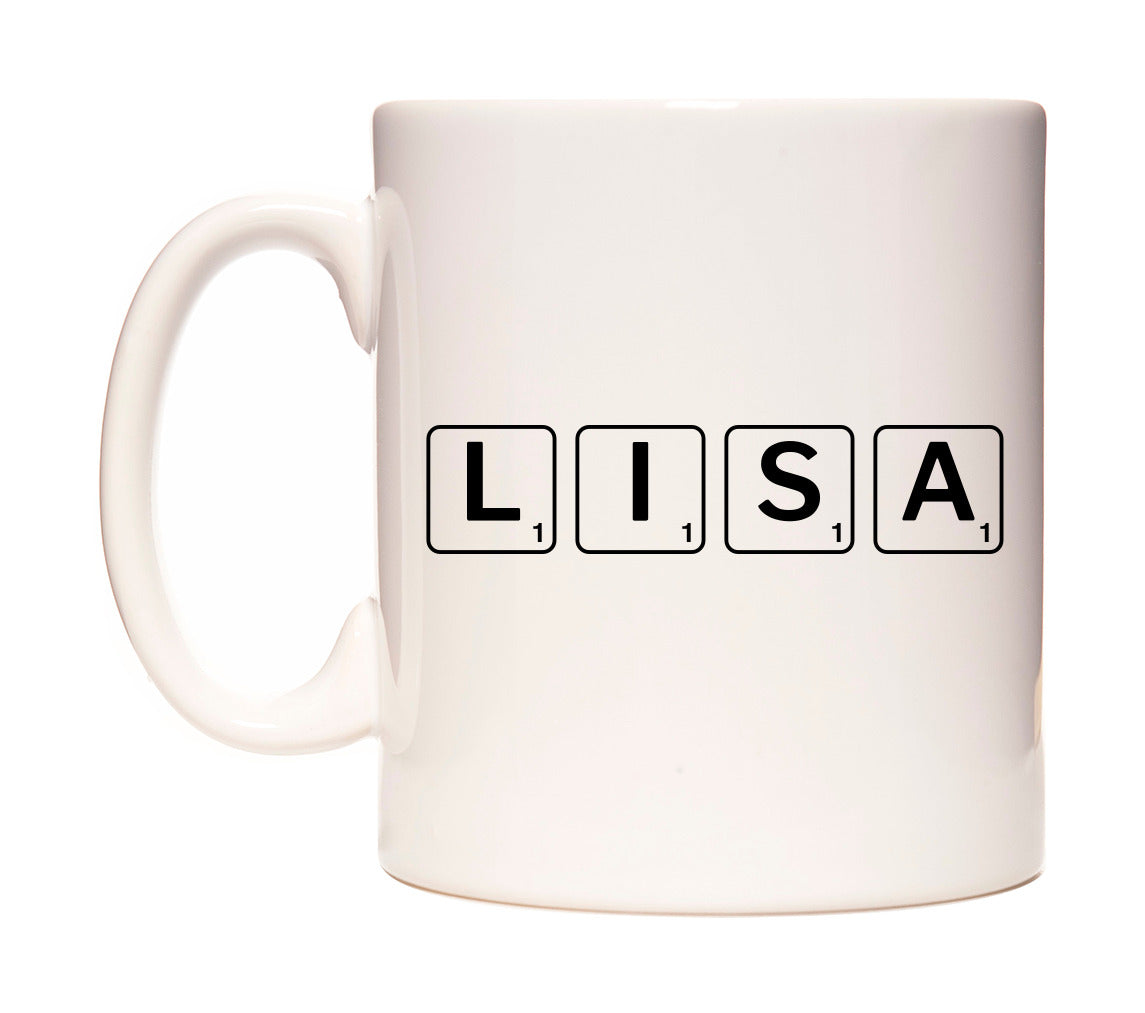 Lisa - Scrabble Themed Mug