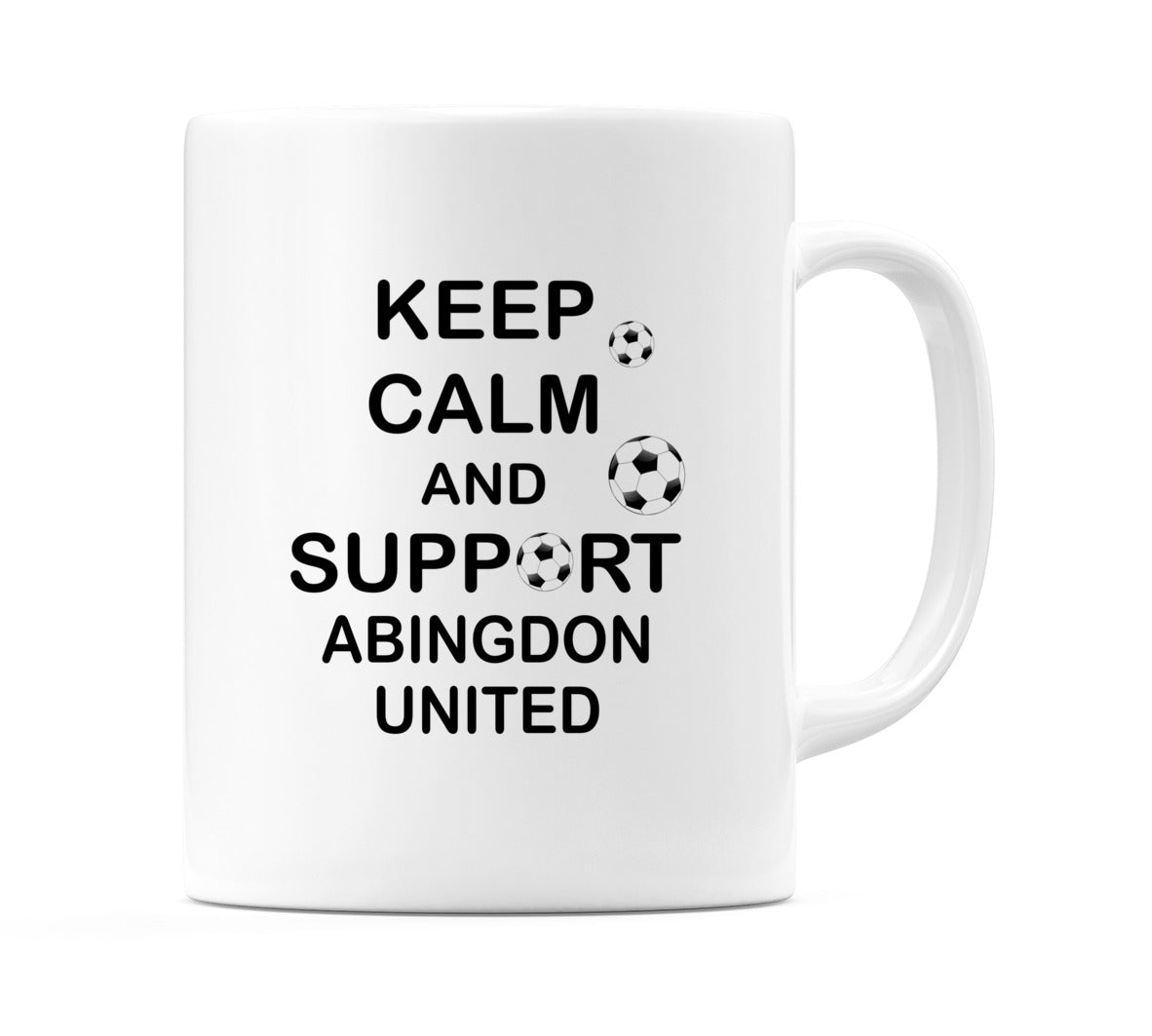Keep Calm And Support Abingdon United Mug