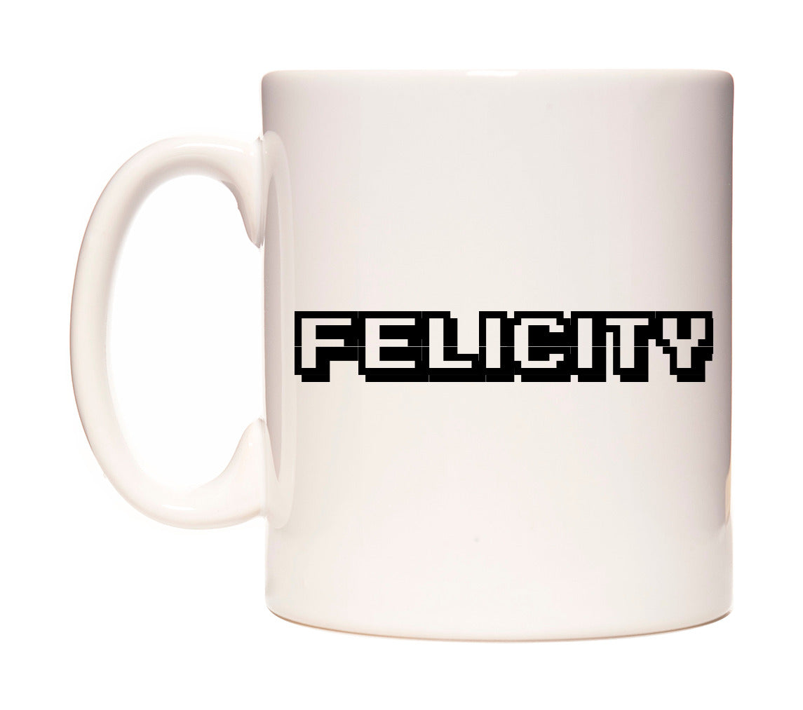 Felicity - Arcade Themed Mug