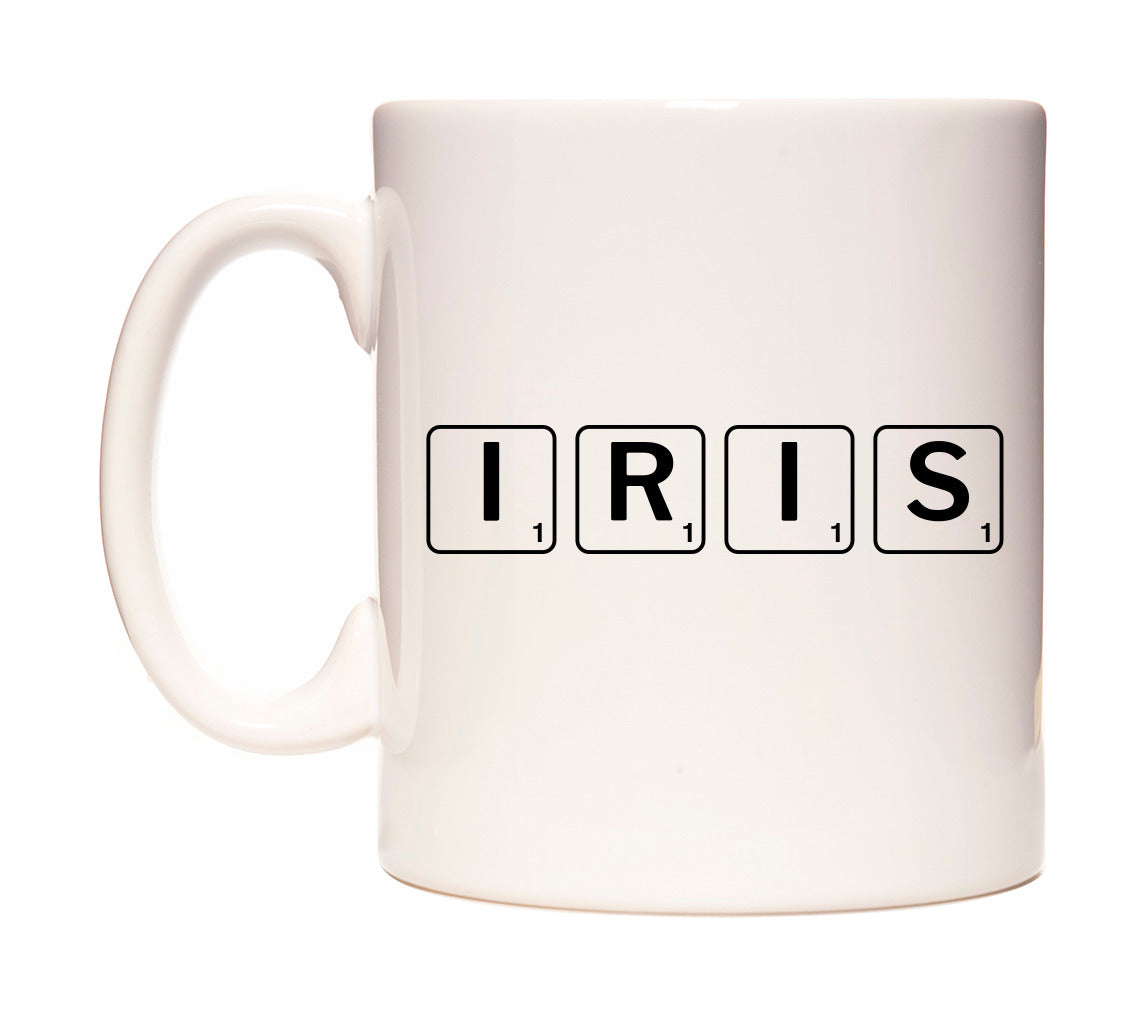 Iris - Scrabble Themed Mug