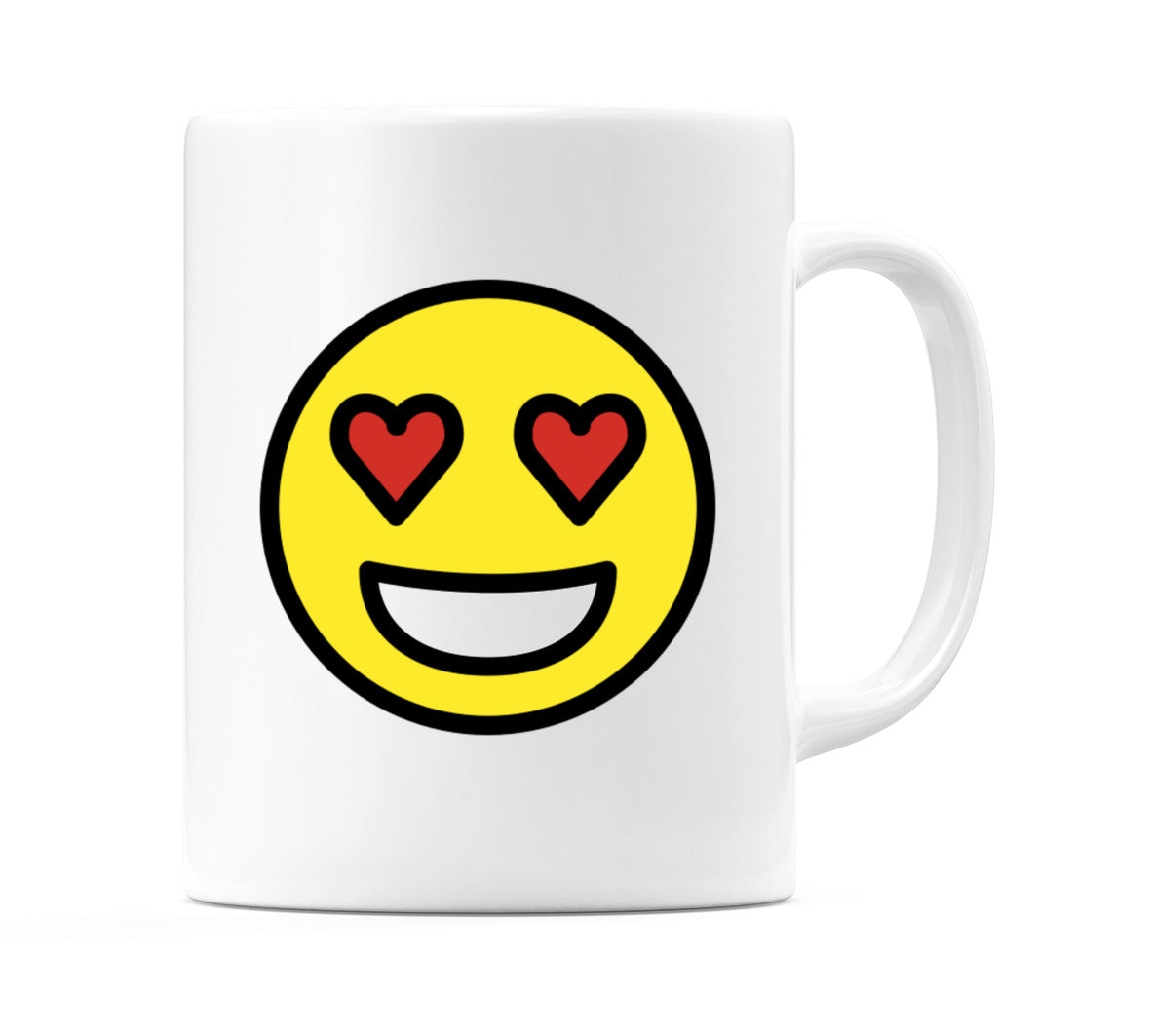 Smiling Face With Heart-Eyes Emoji Mug