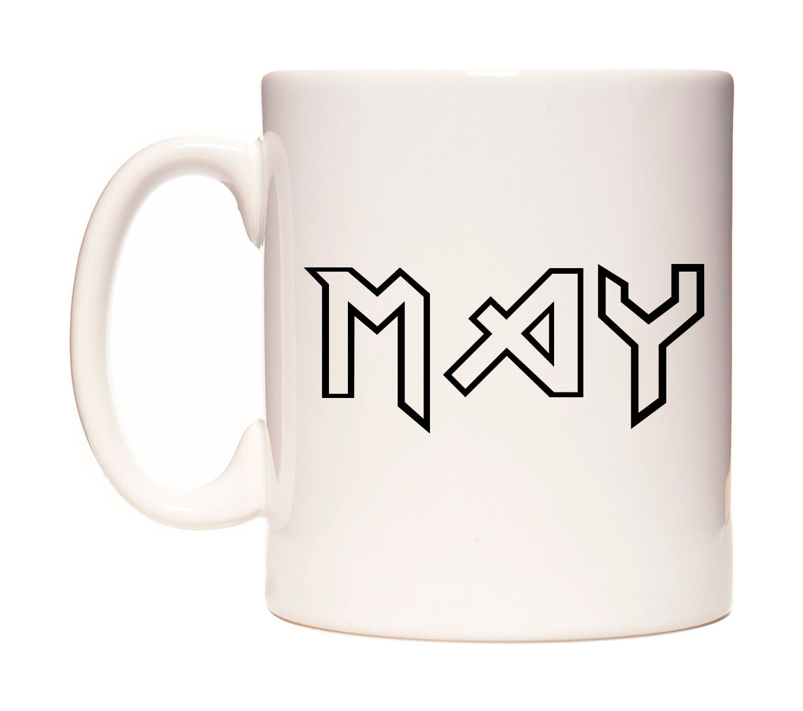 May - Iron Maiden Themed Mug