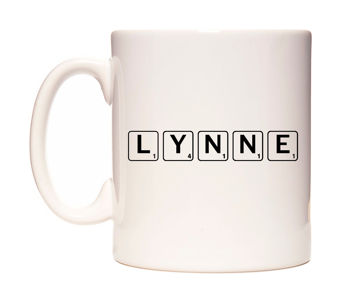 Lynne - Scrabble Themed Mug