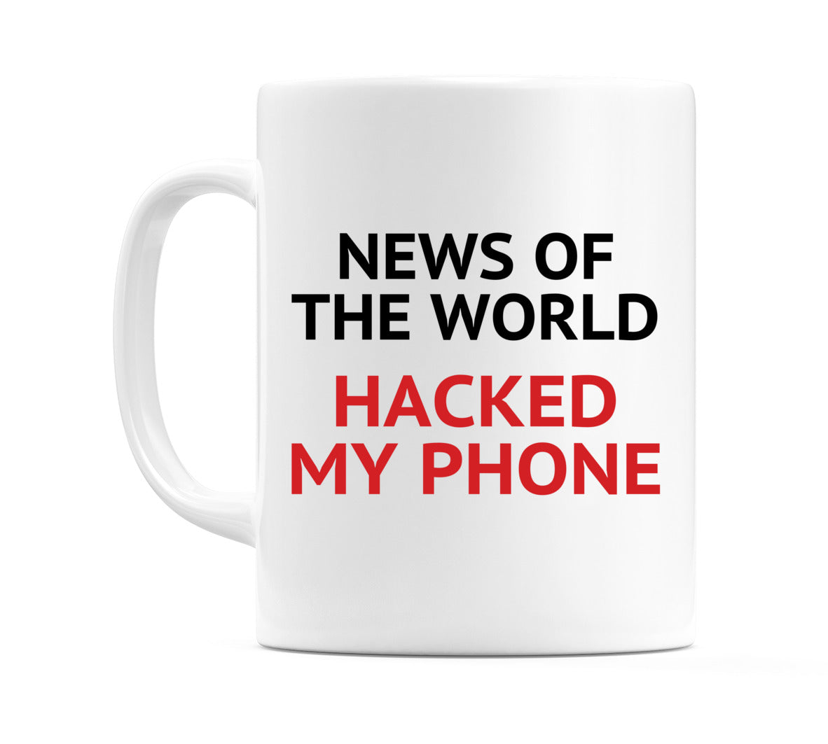 News of the World Hacked My Phone Mug
