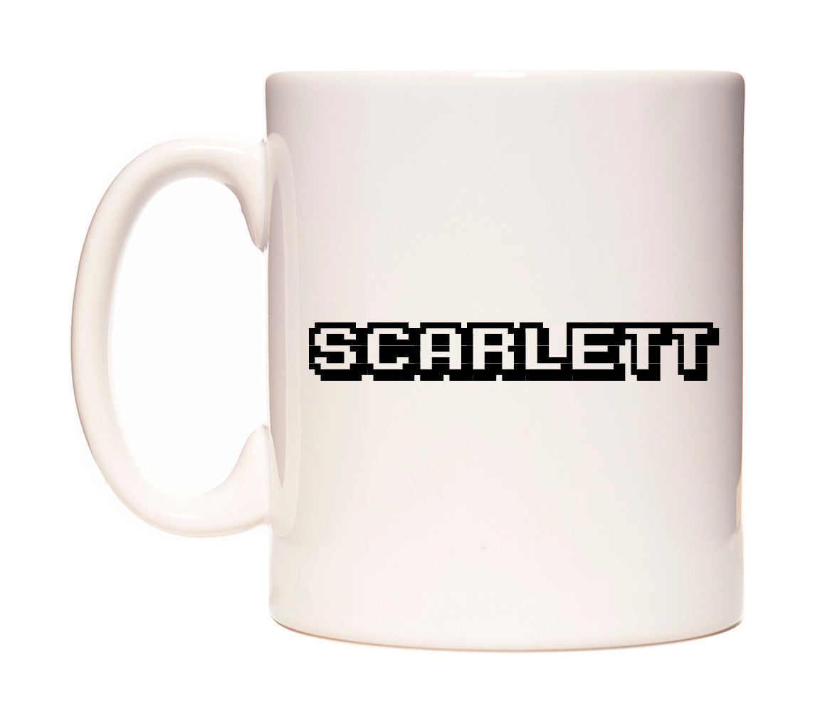 Scarlett - Arcade Themed Mug